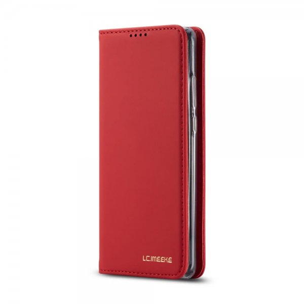Huawei P30 Pro Kotelo Korttitaskulla Flip Punainen