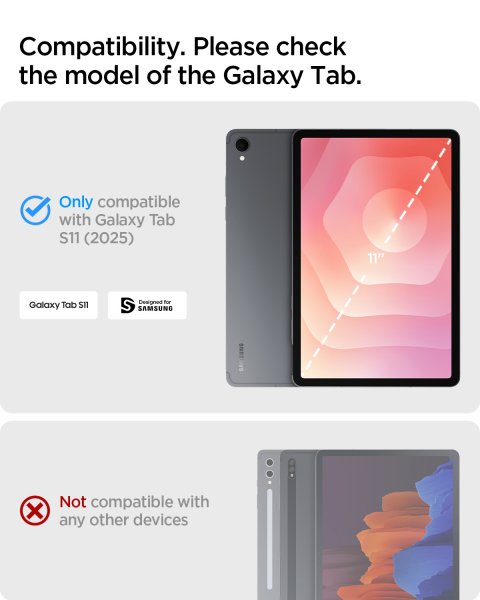 Samsung Galaxy Tab S11 Kuori Nano Pop Black Sesame