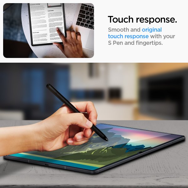 Samsung Galaxy Tab S9 Ultra/Galaxy Tab S10 Ultra Näytönsuoja GLAS.tR EZ Fit