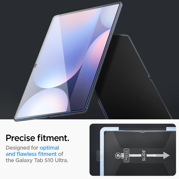 Samsung Galaxy Tab S9 Ultra/Galaxy Tab S10 Ultra Näytönsuoja GLAS.tR EZ Fit