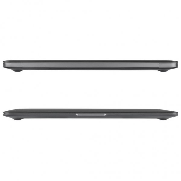 iGlaze MacBook Air 13 (M1 A2337. A1932. A2179) Kuori Läpinäkyvä Musta