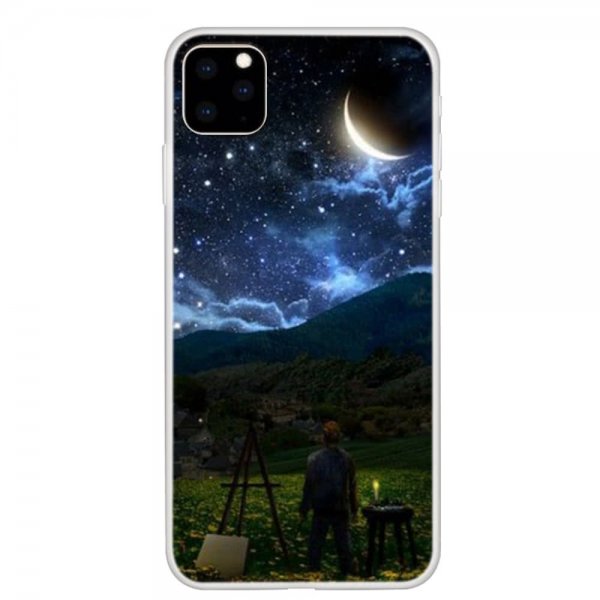 iPhone 11 Pro Suojakuori TPU-materiaali-materiaali Motiv Stjärnnatt