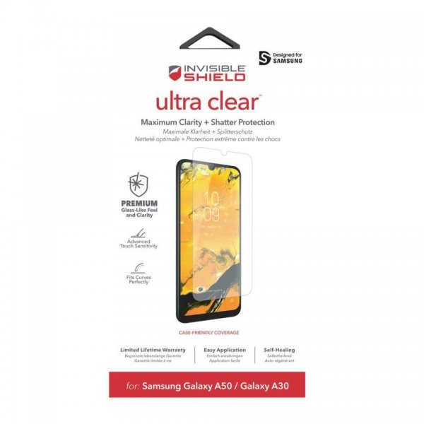 Samsung Galaxy A70 Näytönsuoja InvisibleShield Ultra Clear HD
