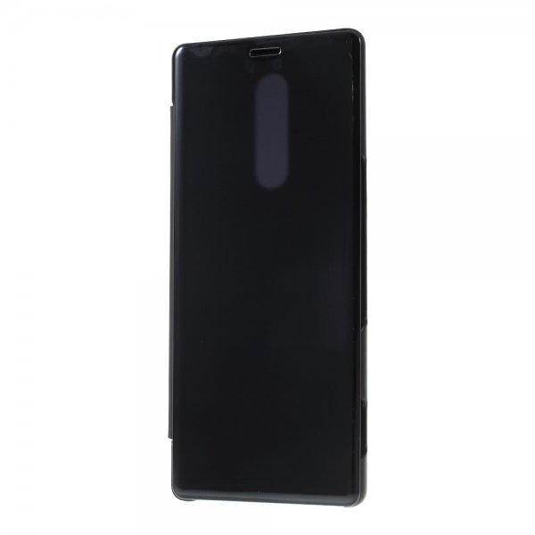 Sony Xperia 1 Kotelo Caller-ID-toiminto Musta