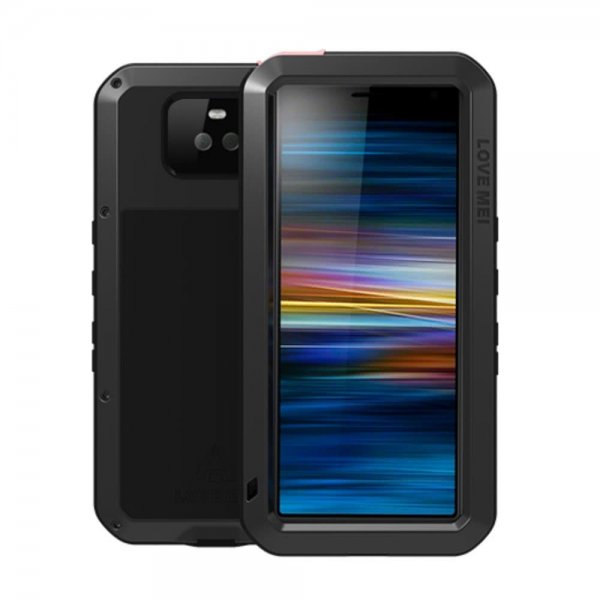 Sony Xperia 10 Kuori PoweRFul Case Iskunkestävät Musta