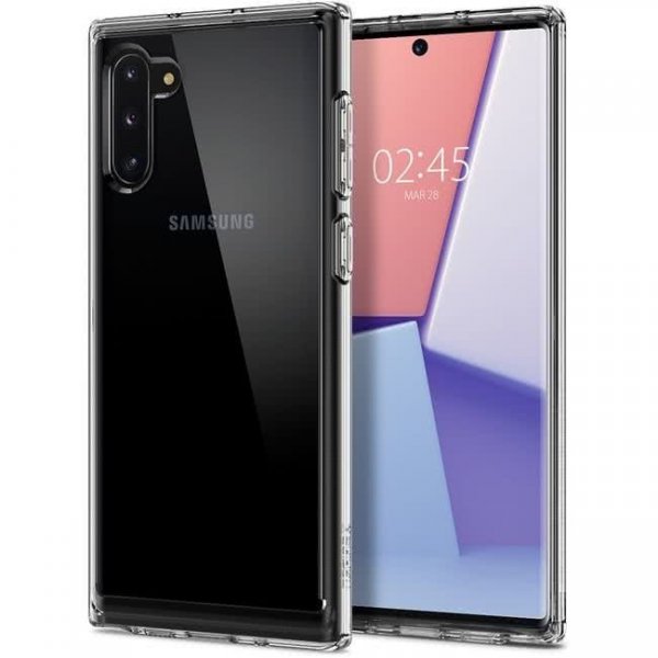Samsung Galaxy Note 10 Suojakuori Crystal Hybrid Crystal Clear