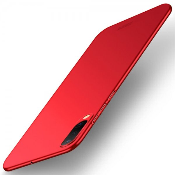 Samsung Galaxy A50 Suojakuori Shield Slim Kovamuovi Punainen