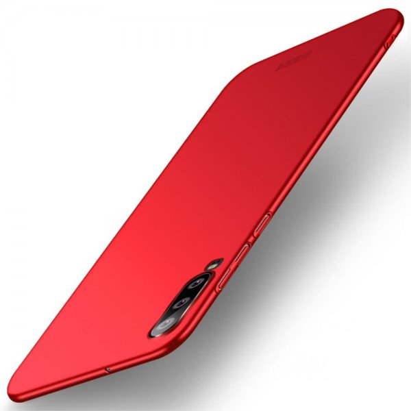 Huawei P30 Suojakuori Shield Slim Kovamuovi Punainen