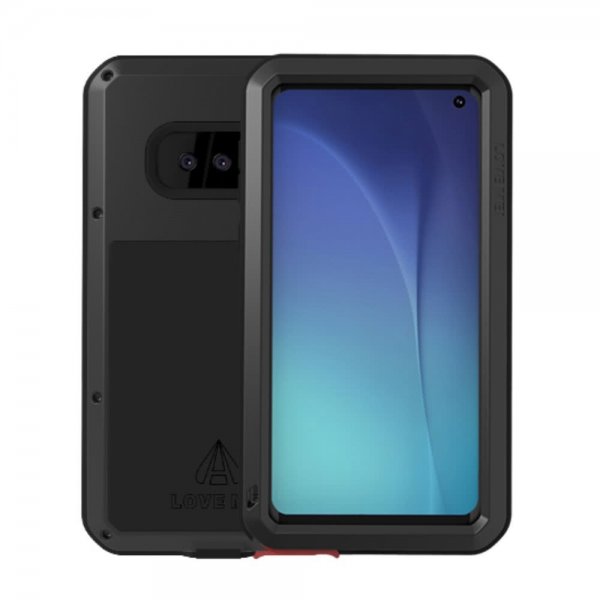Samsung Galaxy S10E Kuori PoweRFul Case Iskunkestävä Musta