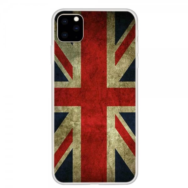 iPhone 11 Pro Suojakuori TPU-materiaali-materiaali Motiv Union Jack