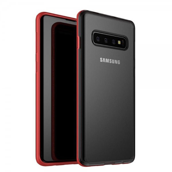 Samsung Galaxy S10 Plus Kuori Specter Series Kovamuovi Punainen