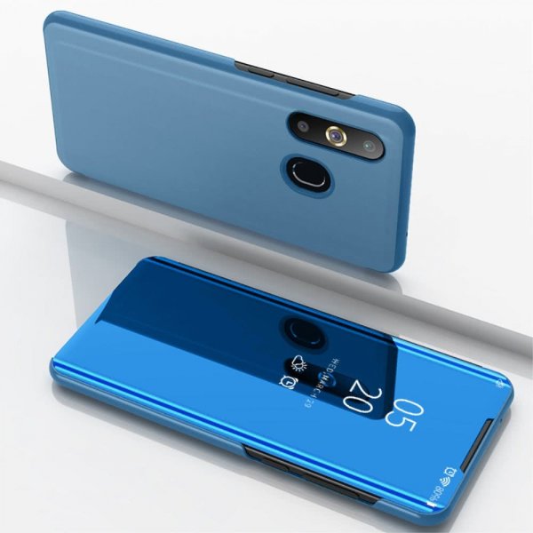 Samsung Galaxy A50 Kotelo Caller-ID-toiminto Sininen