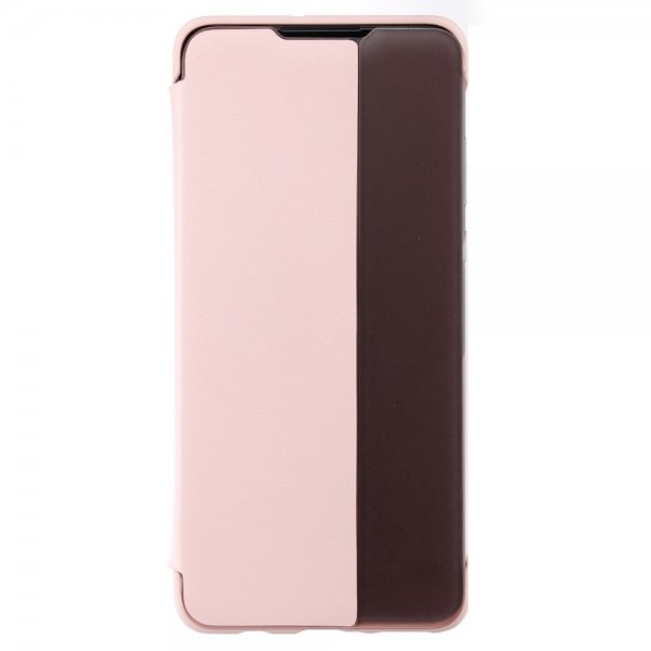 Huawei P30 Lite Suojakotelo Smart View Cover Vaaleanpunainen
