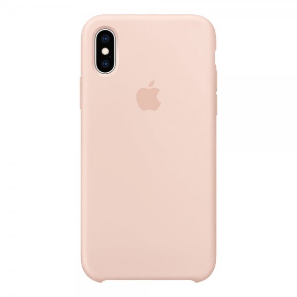 Original iPhone X/Xs Suojakuori Silikoniii Case Pink Sand