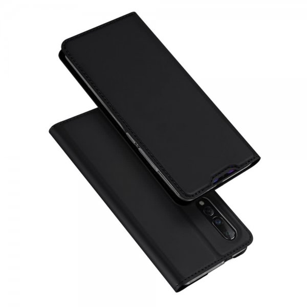 Xiaomi Mi 9 Kotelo Skin Pro Series Korttitasku PU-nahka Musta