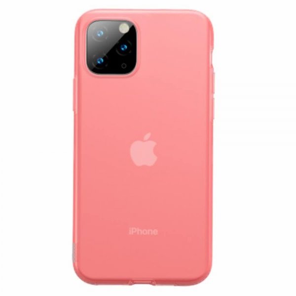 iPhone 11 Pro Max Suojakuori Liquid Silikoniii Punainen