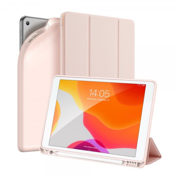 iPad 10.2 Kotelo OSOM Series Ruusukulta