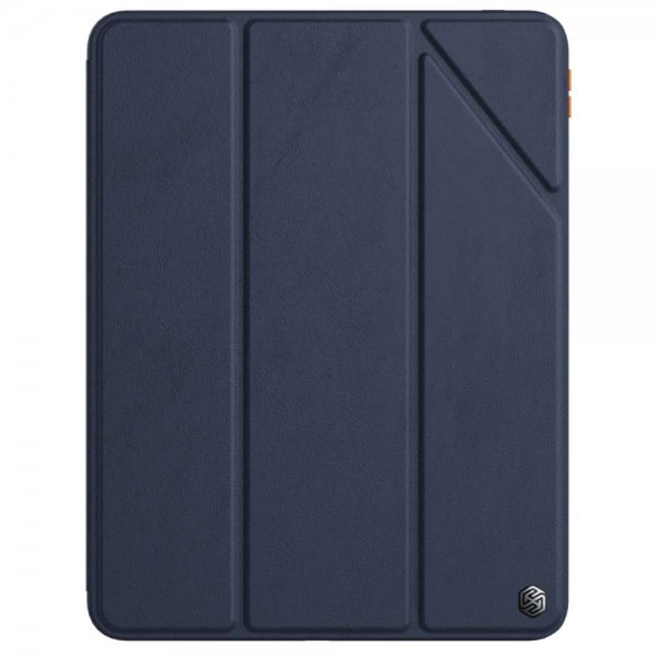 iPad Pro 11 2020/2021 Kotelo Bevel Leather Case Sininen
