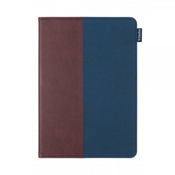 iPad 10.2 Suojakotelo Easy-Click Cover Ruskea Sininen