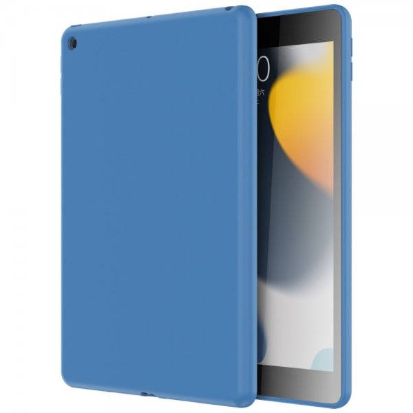 iPad 10.2 Kuori Liquid Silicone Sininen