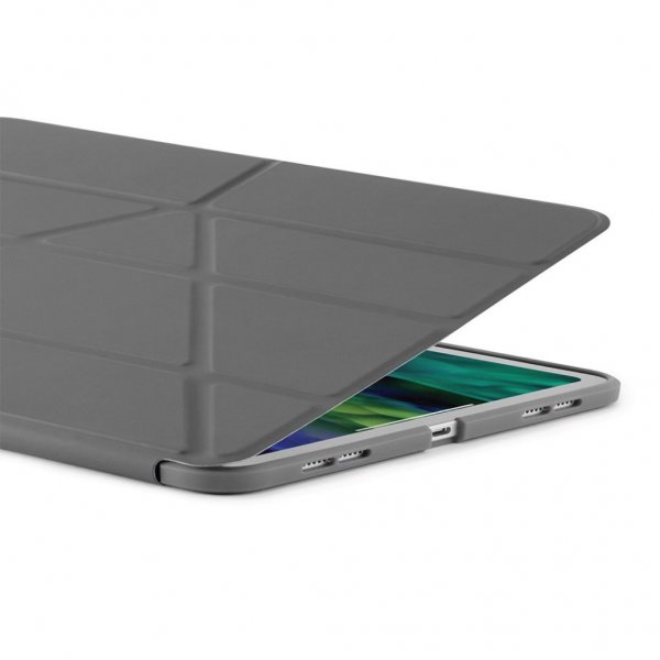 iPad Pro 11 (gen 2/3/4) Origami Tapaus Harmaa