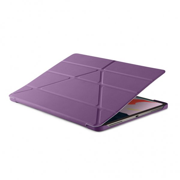iPad Pro 12.9 2018 Tapaus Origami Violetti