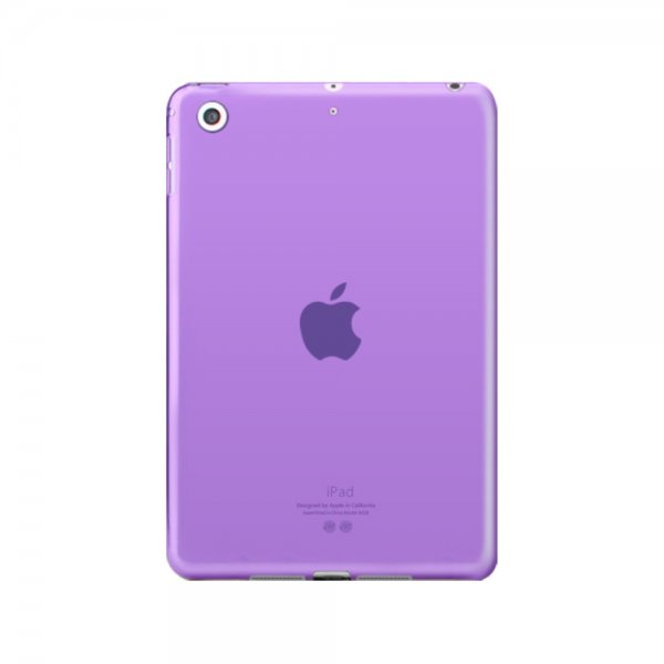 iPad 9.7 Kuori Läpinäkyvä Violetti