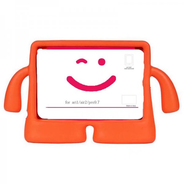 iPad Air. iPad Air 2. iPad 9.7 Kuori Lapsille EVA Oranssi