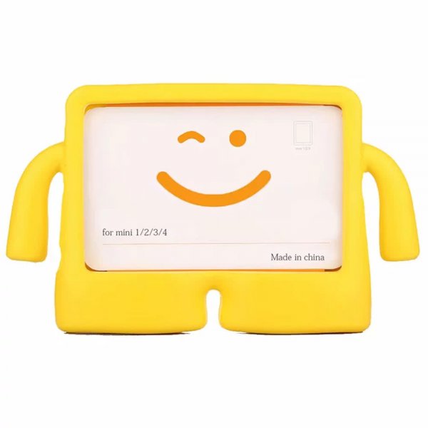iPad Mini 2019 Kuori Lapsille Keltainen