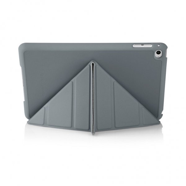 iPad Mini 4 Origami Tapaus Harmaa