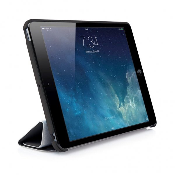iPad Mini 2/3 Origami Case Kotelo Musta
