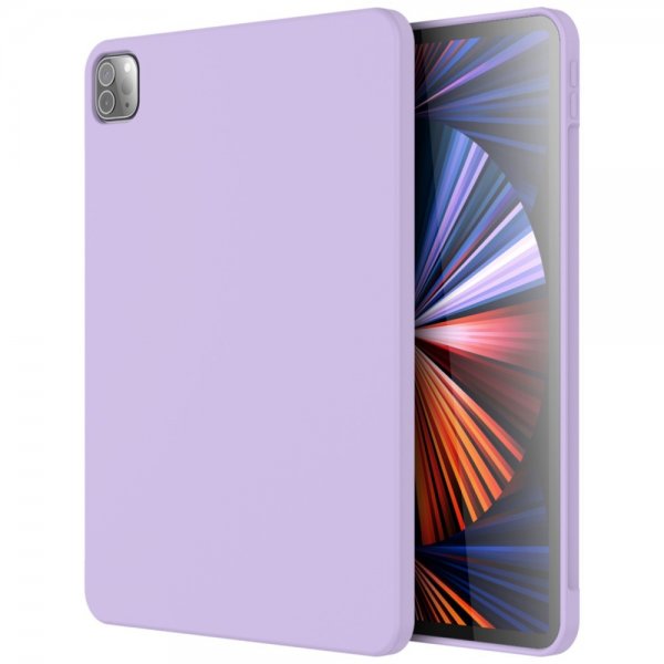 iPad Pro 11 2020/2021 Kuori Liquid Silicone Violetti