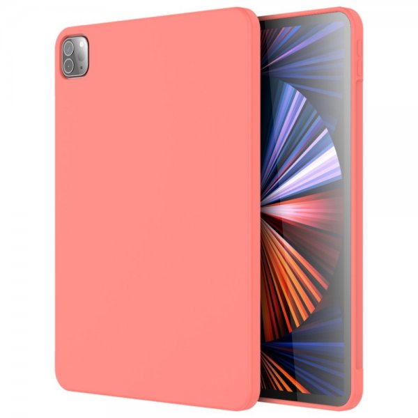 iPad Pro 11 (gen 2/3/4) Kuori Liquid Silicone Oranssi