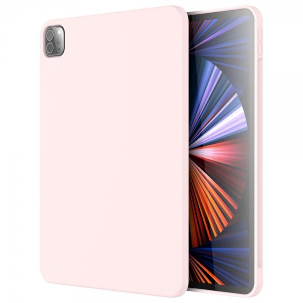 iPad Pro 11 2020/2021 Kuori Liquid Silicone Vaaleanpunainen