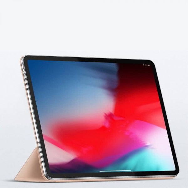 iPad Pro 12.9 2018 Kotelo Veena Series Smart Trifold Ruusukulta