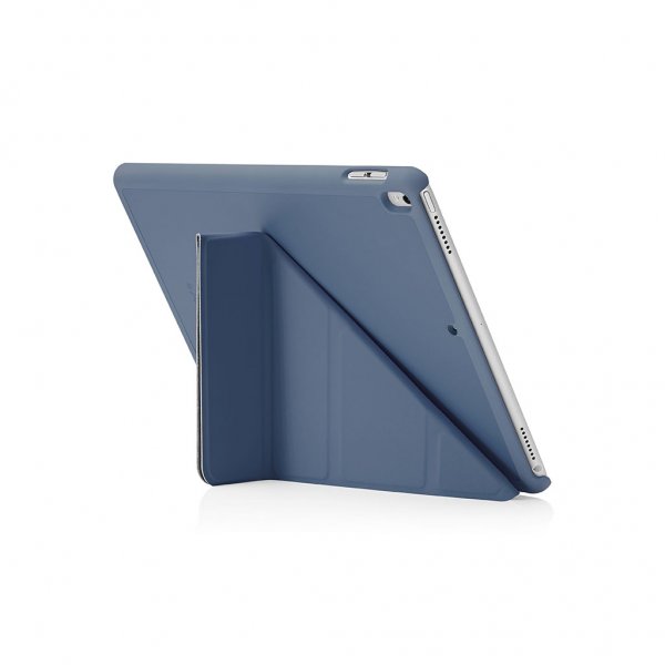 iPad Air 2019 (gen 3)/iPad Pro 10.5 Kotelo Origami Merensininen