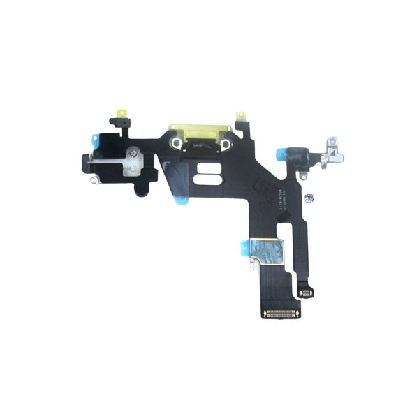 iPhone 11:n latausliitin flex-kaapeli - keltainen