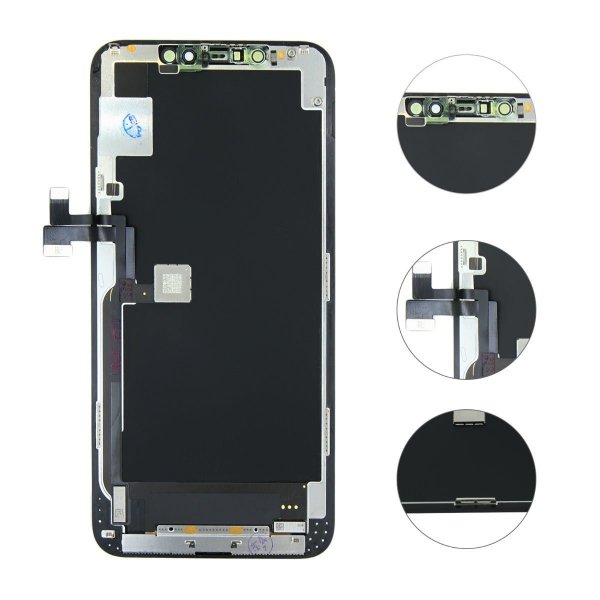 iPhone 11 Pro Max OLED-näyttö - musta (otettu uudesta iPhonesta)