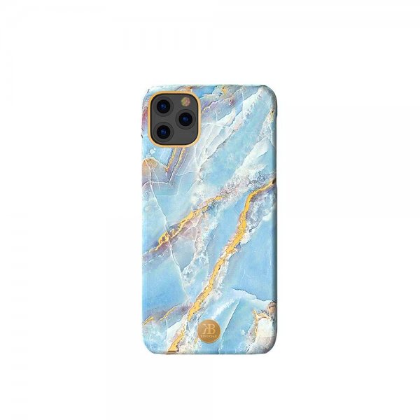 iPhone 11 Pro Max Kuori Jade Style Stone Series Sininen