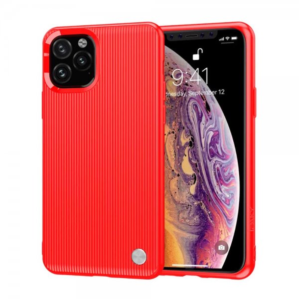 iPhone 11 Pro Max Kuori Suitcase Style Punainen