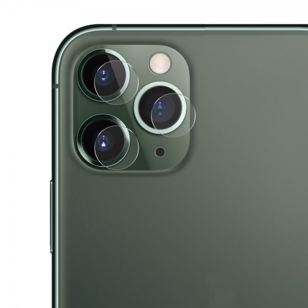 iPhone 11 Pro/Pro Max Kameran linssinsuojus Karkaistua Lasia Kirkas