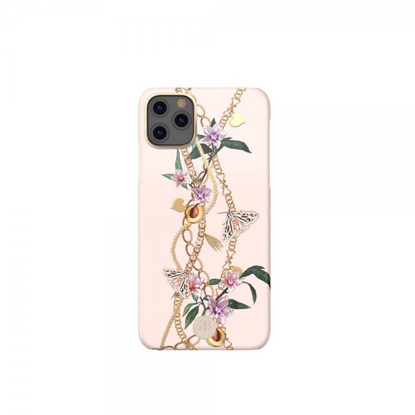 iPhone 11 Pro Kuori Light Luxury Series Magnet Vaaleanpunainen