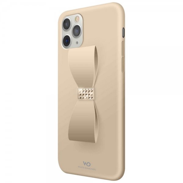 iPhone 11 Suojakuori Bow Crystal Case Golden Sand