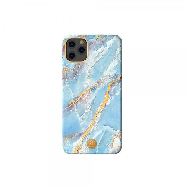 iPhone 11 Kuori Jade Style Stone Series Sininen