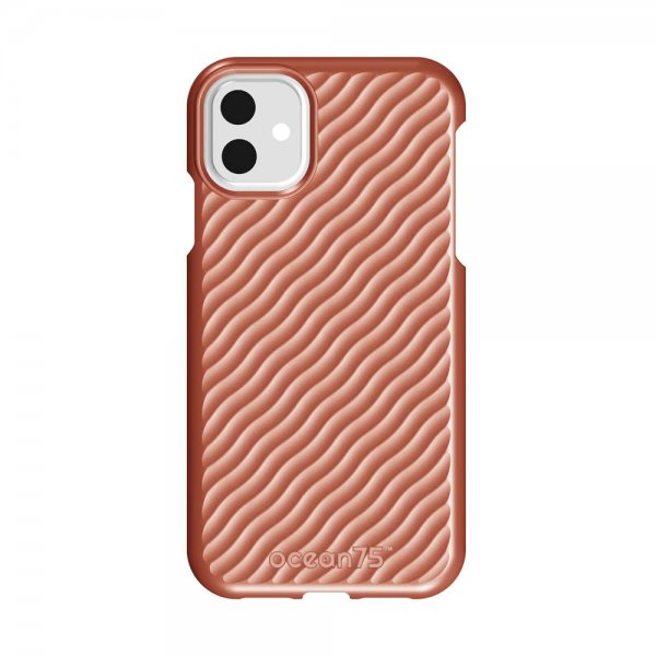 iPhone 11 Kuori Ocean Wave Coral Pink