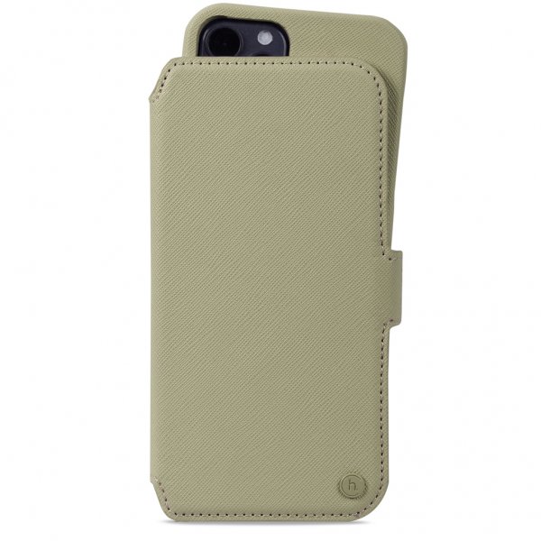 iPhone 12/iPhone 12 Pro Kotelo Wallet Case Magnet Khaki Green