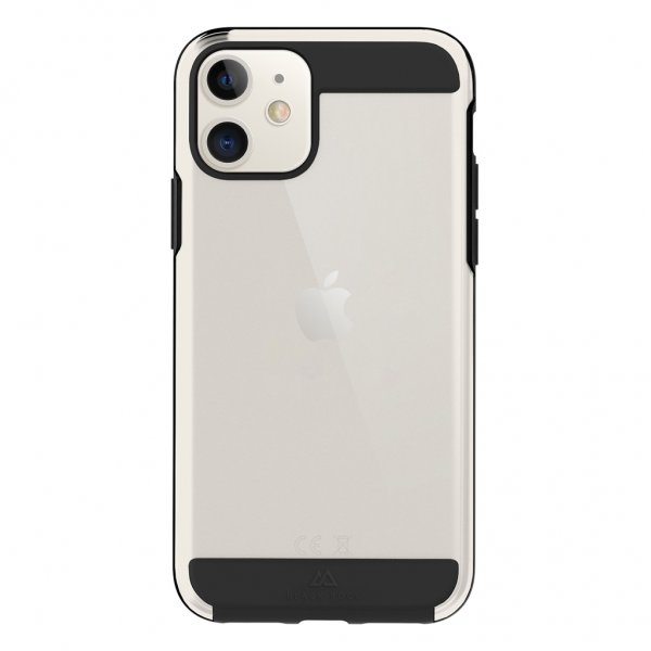 iPhone 12/iPhone 12 Pro Suojakuori Air Robust Case Musta Läpinäkyvä