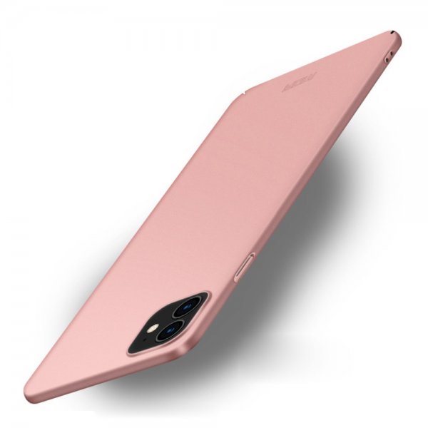 iPhone 12/iPhone 12 Pro Suojakuori Shield Slim Ruusukulta