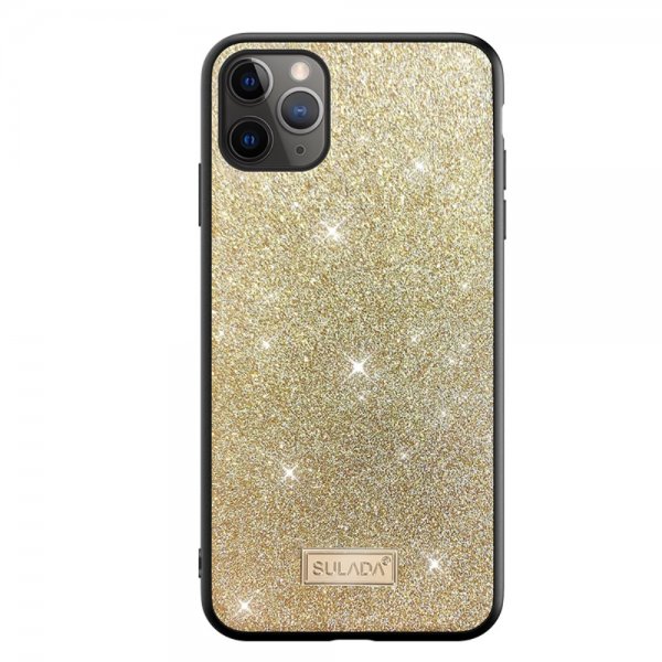 iPhone 12 Mini Suojakuori Glitter Kulta
