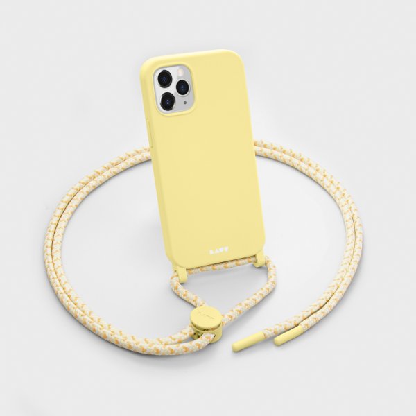 iPhone 12 Mini Kuori HUEX PASTELS Necklace Sherbet
